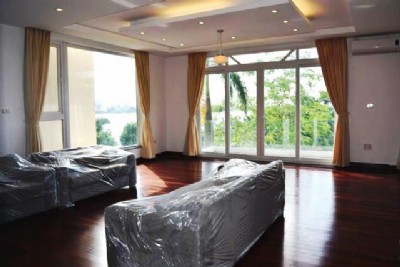 Brand new apartment with lake view for rent in Xom Chua
