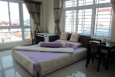 Cheap serviced apartment with one bedroom for rent in Lieu Giai street, Ba Dinh district, Hanoi