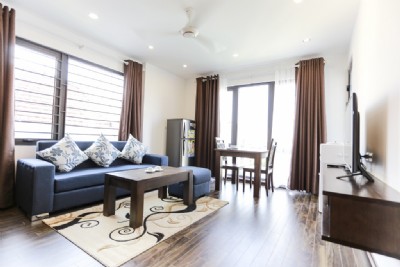 Serviced apartment for rent in Cau Giay district, a bedroom