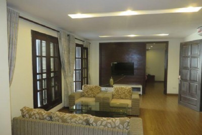 Two bedrooms serviced apartment in Xuan Dieu street, Tay Ho district, Hanoi for lease