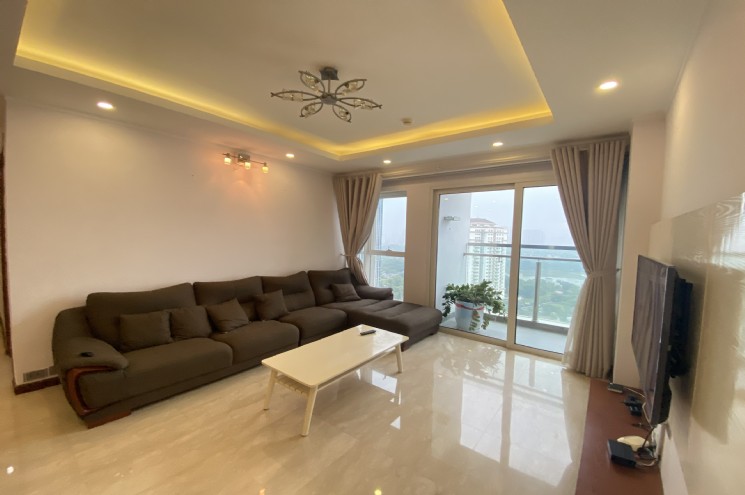 Apartment for rent in L2 building in Ciputra area with 3 bedrooms, 2 bathrooms, nice view, good price. 11