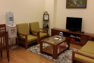 Beautiful apartment with balcony for rent in Doi Can street, Ba Dinh district, Hanoi