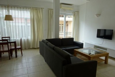 Bright and nice apartment with 2 bedrooms for rent in Au Co street, Tay Ho district, Hanoi