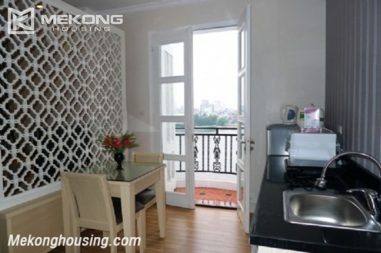 Lake View, One Bedroom Serviced Apartment For Lease in Hoang Cau, Dong Da district 1