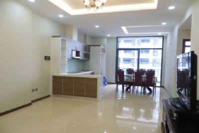 Modern apartment with 2 bedrooms for rent in Trang An Complex