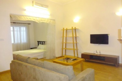 One bedroom serviced apartment for rent in To Ngoc Van street, Tay Ho district, Hanoi