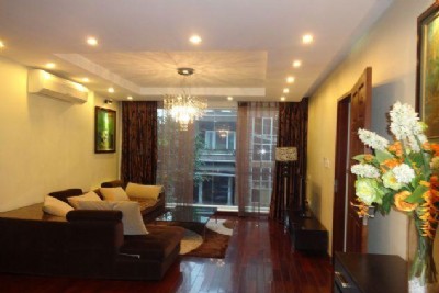 The luxurious serviced apartment with 2 bedrooms for rent in To Ngoc Van street, Tay Ho district, Ha Noi