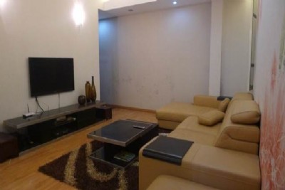 Three bedrooms serviced apartment for rent in Van Cao street, Ba Dinh district, Hanoi